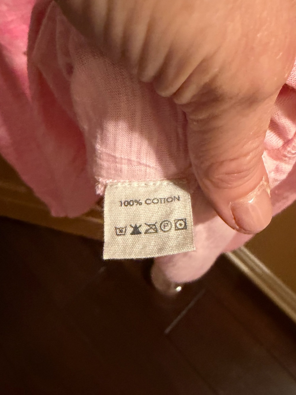 Pearl Magnolia Malibu Tee soft pink & hot New never worn W/Magnolia Tag only O/S - Picture 5 of 9